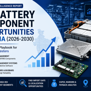ev battery manufacturing playbook: where to enter, what to build & how to win (india 2026–2030)